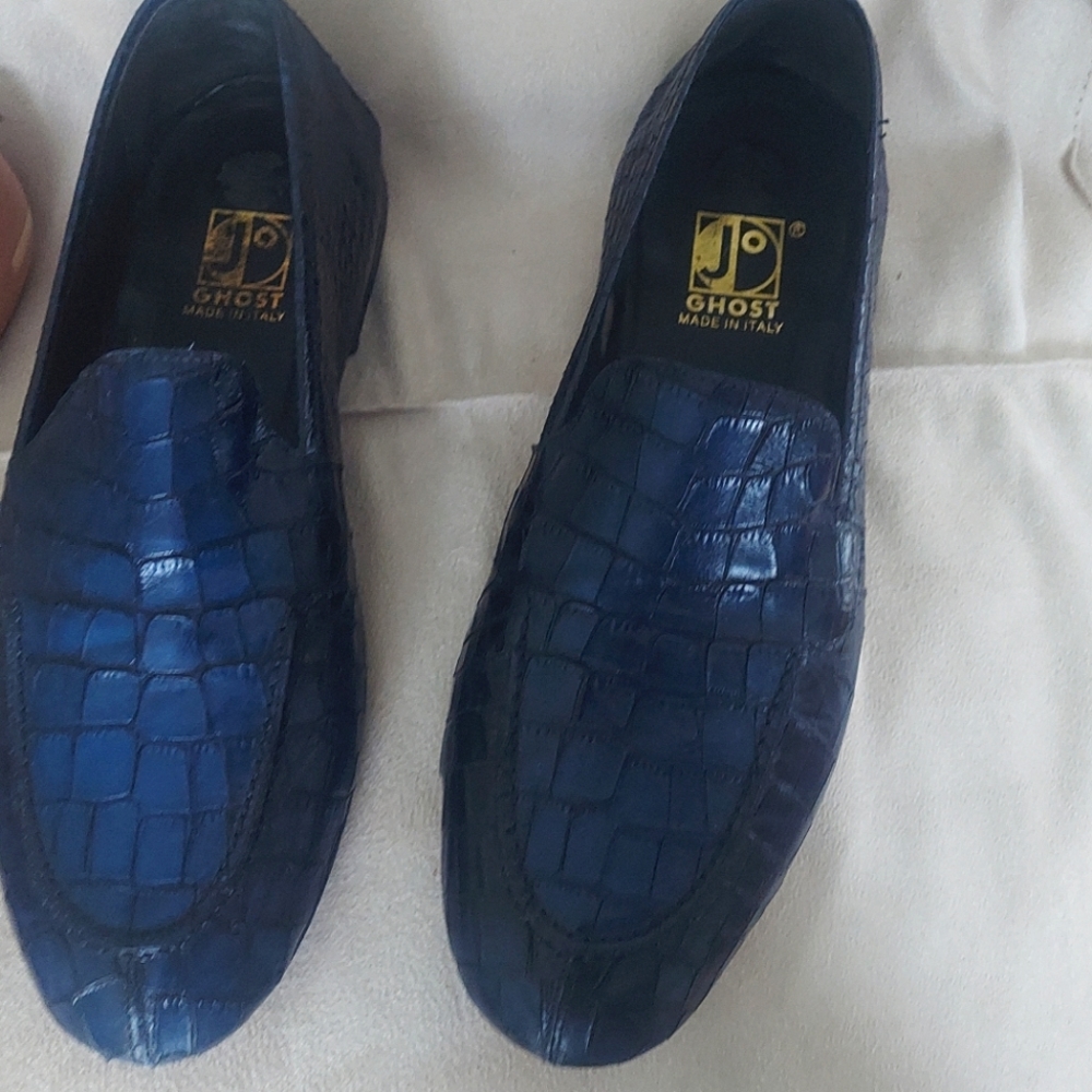 Italian leather loafers